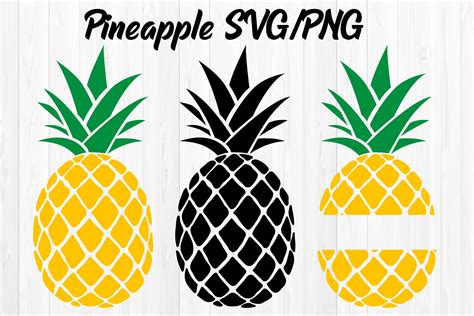 Download Free Summer Time Pineapple SVG Cut File Commercial Use